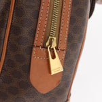 Celine Vintage Macadam Handbag Canvas and Leather - image 18