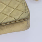 Chanel Vintage Square CC Flap Bag Quilted Leather Micro - image 12