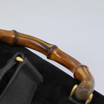 Gucci Vintage Bamboo Backpack Suede and Leather - image 18