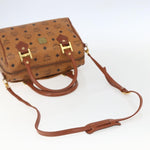 MCM Visetos logogramme Handbag Canvas and Leather - image 16