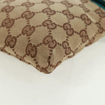 Gucci Vintage Double Belt Bag GG Canvas with Leather Small - image 11