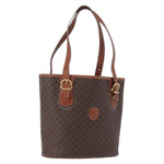 Celine Vintage Macadam Tote bag Canvas and Leather - image 15