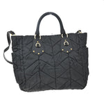 Prada Convertible Side Pocket Tote Chevron Tessuto Medium - image 2