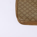 Celine Vintage Macadam Shoulder Bag Canvas and Leather - image 11