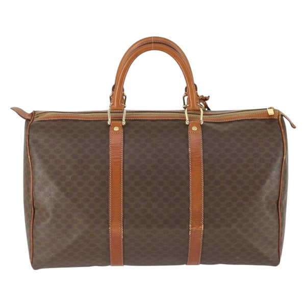 Celine Vintage Macadam Boston bag Canvas