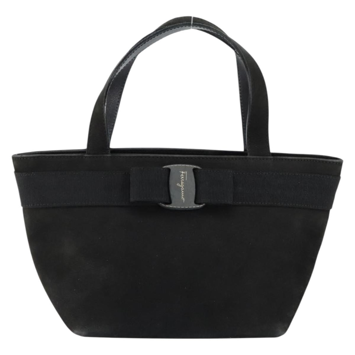 Salvatore Ferragamo Vala Handbag Suede - image 1