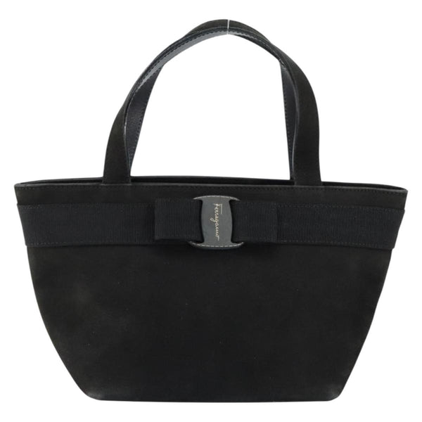Salvatore Ferragamo Vala Handbag Suede - image 1