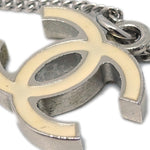 Chanel CC Logo Pendant Necklace Metal - image 3