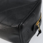 Chanel Vintage Toiletry Pouch Leather - image 11