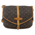 Louis Vuitton Saumur Handbag Monogram Canvas 30 - image 1