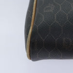Christian Dior Vintage Honeycomb Zip Pouch Canvas and Leather - image 9