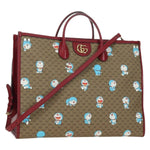 Gucci Doraemon Tote Printed Mini GG Coated Canvas Large - image 13