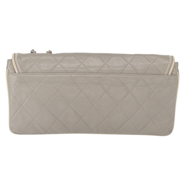 Chanel Mademoiselle Lock Flap Bag Quilted Lambskin East West