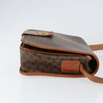 Celine Vintage Macadam Shoulder Bag Canvas and Leather - image 3