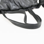 Prada Bow Tie Pleated Tote Leather Large - image 8