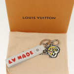 Louis Vuitton Animal Family Bag Charm and Key Holder Metal with Leather - image 12