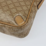 Celine Vintage Macadam Shoulder Bag Canvas and Leather - image 10