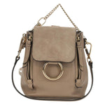 Chloe Faye Backpack Leather and Suede Small - image 1