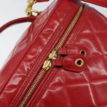 Chanel Vintage Vanity Case Patent Small - image 13