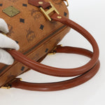 MCM Visetos logogramme Handbag Canvas and Leather - image 7
