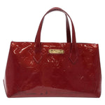 Louis Vuitton Wilshire Handbag Monogram Vernis MM - image 13