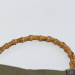 Gucci Vintage Bamboo Shoulder Bag Nylon - image 15