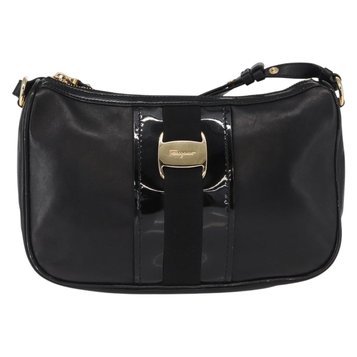 Salvatore Ferragamo Vala Shoulder Bag Leather - image 1
