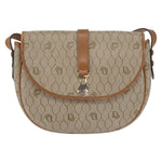 Christian Dior Vintage Honeycomb Shoulder Bag Canvas and Leather - image 1