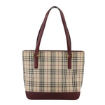 Burberry Nova Check Tote Canvas and Leather - image 1