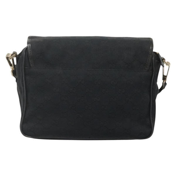 Gucci Flap Messenger Bag GG Coated Canvas Small