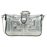 Fendi Chain Baguette Charm Bag Zucca Embossed Leather Nano - image 2