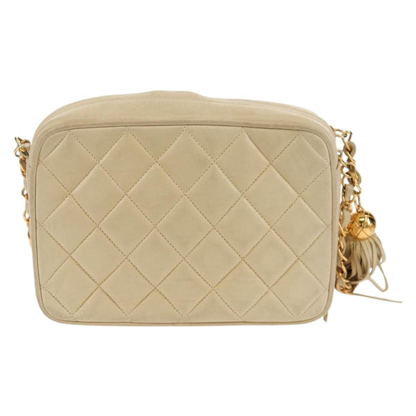 Chanel Chain Flap Shoulder Bag Quilted Lambskin