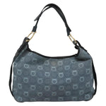 Salvatore Ferragamo Gancini Shoulder Bag Canvas - image 2