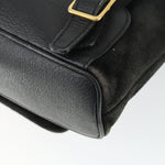 Gucci Gucci bamboo backpack daim mini - image 10