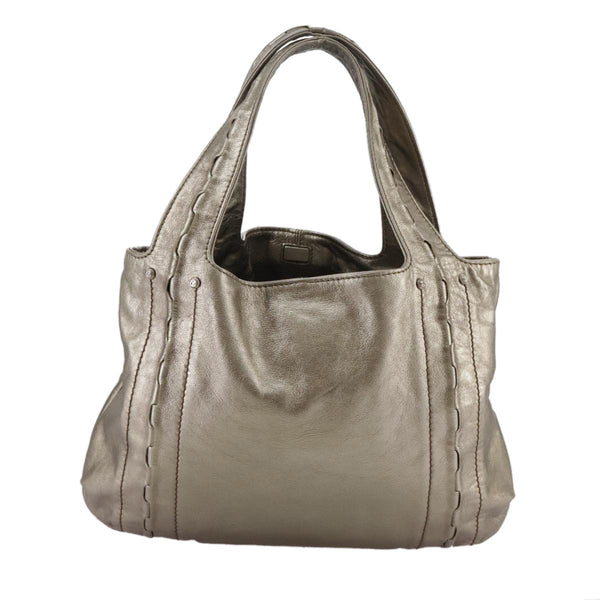 Salvatore Ferragamo Gancini handbag Leather