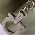 Salvatore Ferragamo Gancini handbag Patent leather - image 12