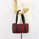 Prada Vintage Zip Handbag Tessuto - image 14