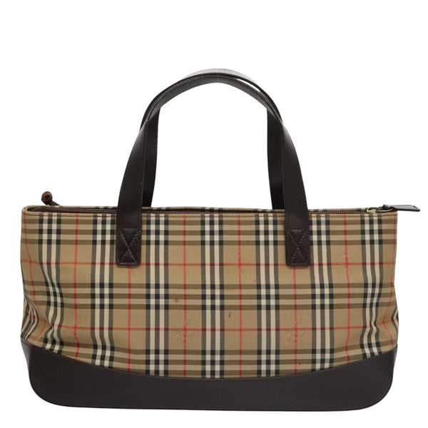 Burberry Nova Check Handbag Nova Check Canvas and leather