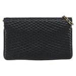 Bally Vintage Chain Shoulder Bag Quilted Leather - image 2