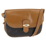 Christian Dior Vintage Honeycomb Shoulder Bag Canvas and Leather - image 1