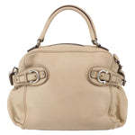 Salvatore Ferragamo Gancini handbag Leather - image 18