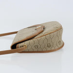 Christian Dior Vintage Honeycomb Shoulder Bag Canvas and Leather - image 4