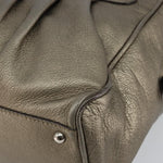Salvatore Ferragamo Gancini Buckle Shoulder Bag Leather Large - image 10