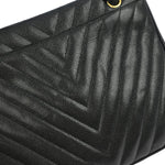 Chanel Vintage Zip Shoulder Bag Chevron Caviar Medium - image 10