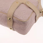 Salvatore Ferragamo Gancini Shoulder Bag Leather - image 11