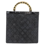 Chanel Chocolate bar tote Leather - image 2