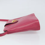 Salvatore Ferragamo Gancini Shoulder Bag Leather - image 4