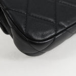 Chanel Lady Handle Flap Card Holder on Chain Quilted Calfskin - image 10