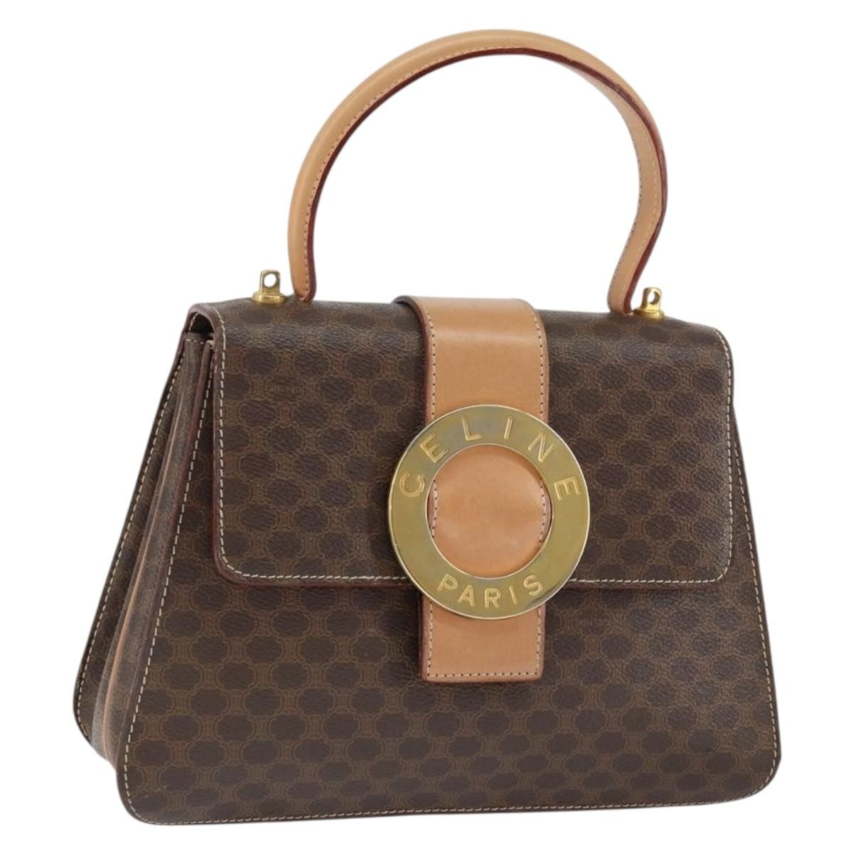Celine Vintage Macadam Handbag Canvas - image 1