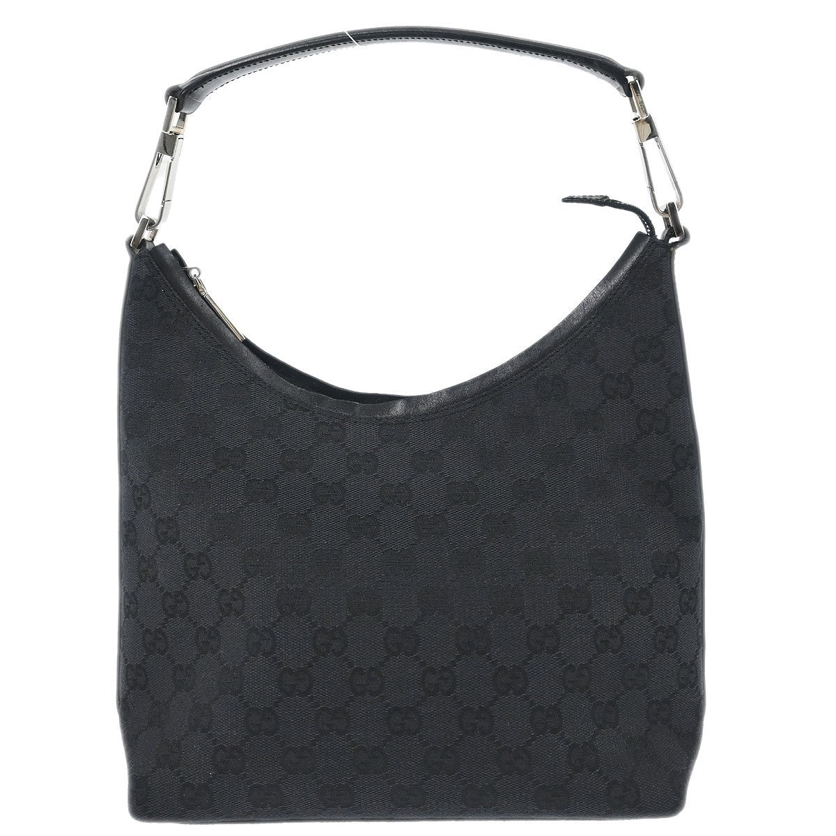 Gucci Vintage Clasp Handle Hobo GG Canvas Medium - image 1